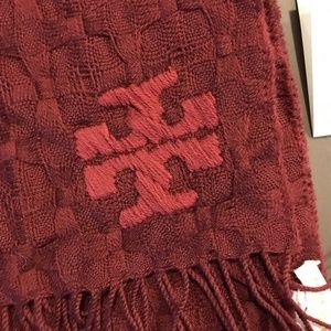 Tory Burch Whipstitch Scarf and Gloves